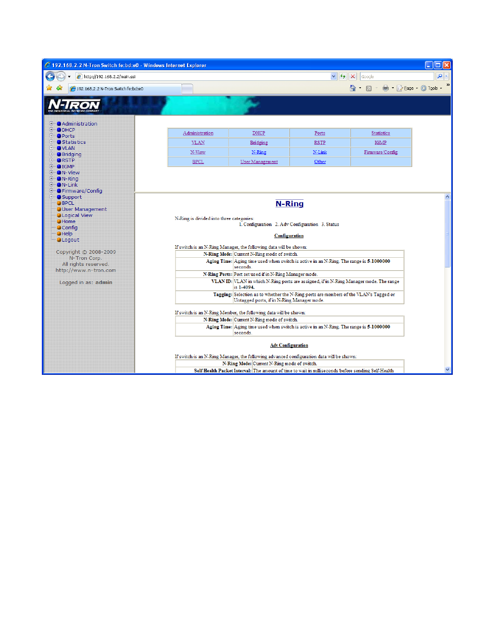 Help – n-ring | B&B Electronics 7018TX - Manual User Manual | Page 110 / 138