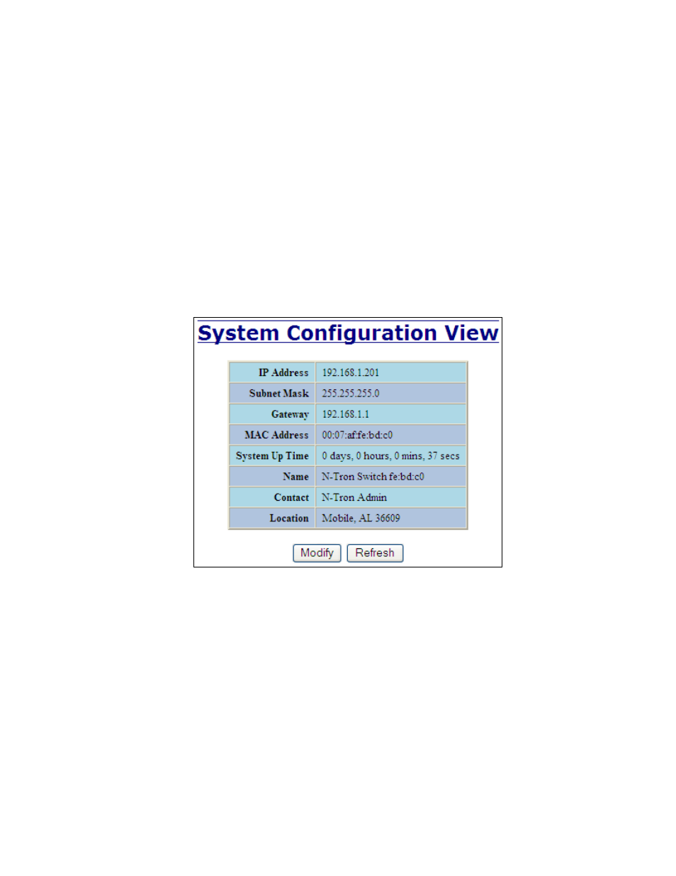 Administration – system | B&B Electronics 7018TX - Manual User Manual | Page 24 / 138