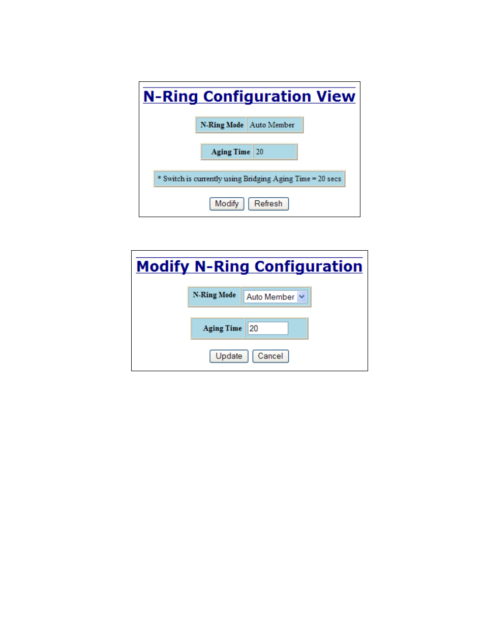 N-ring – configuration | B&B Electronics 7018TX - Manual User Manual | Page 70 / 138