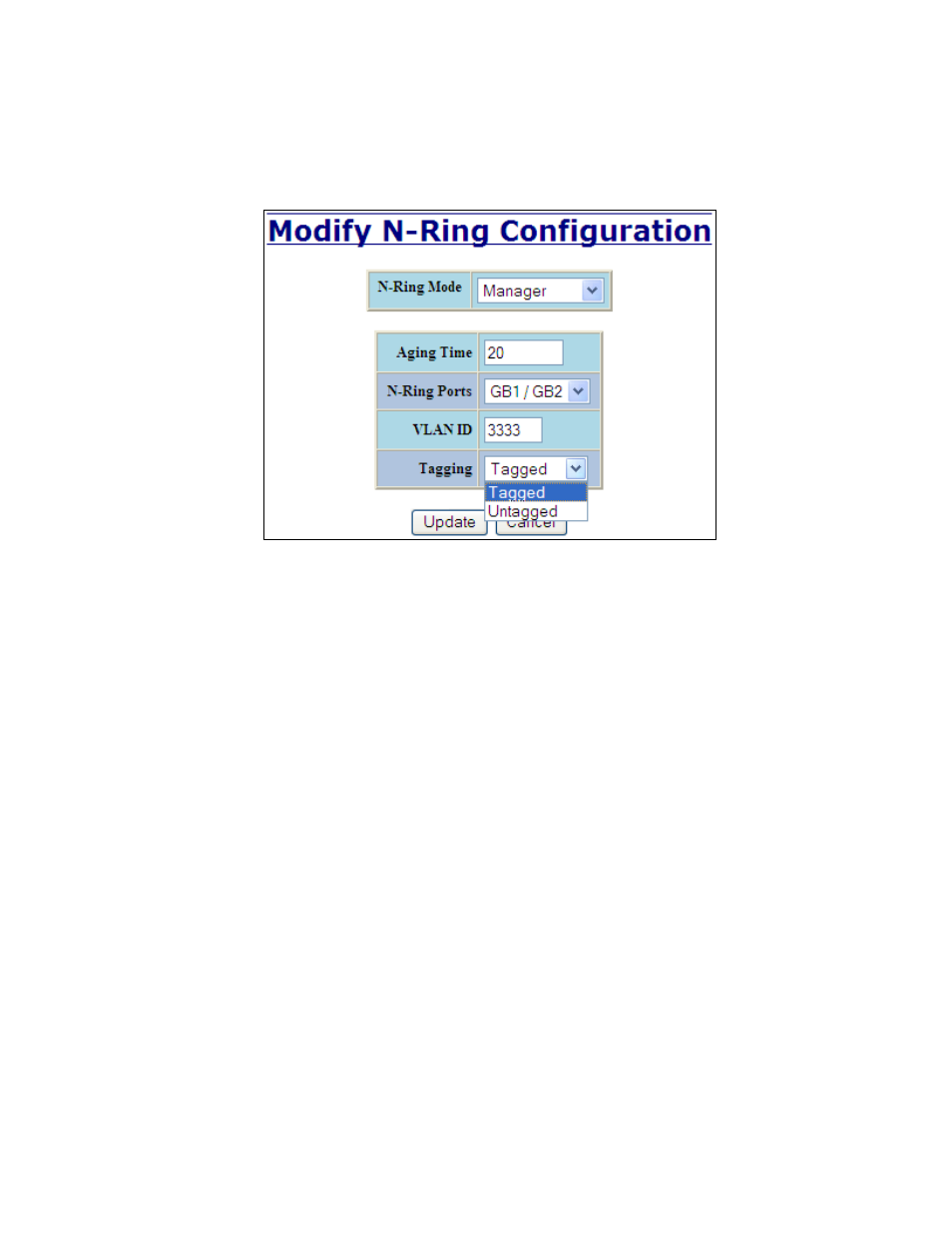 N-ring – configuration, continued | B&B Electronics 7018TX - Manual User Manual | Page 72 / 138