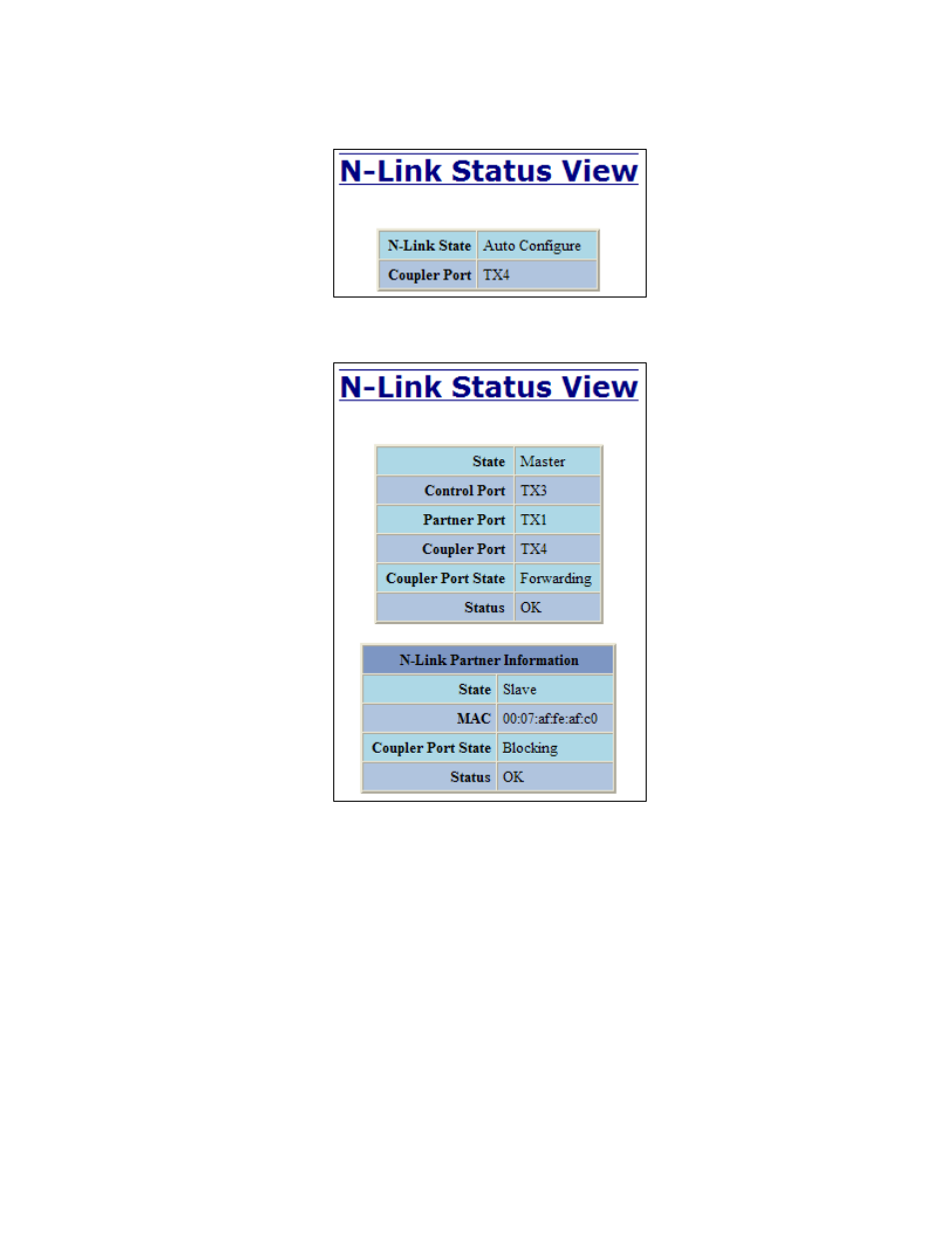 N-link – status, continued | B&B Electronics 7018TX - Manual User Manual | Page 84 / 138