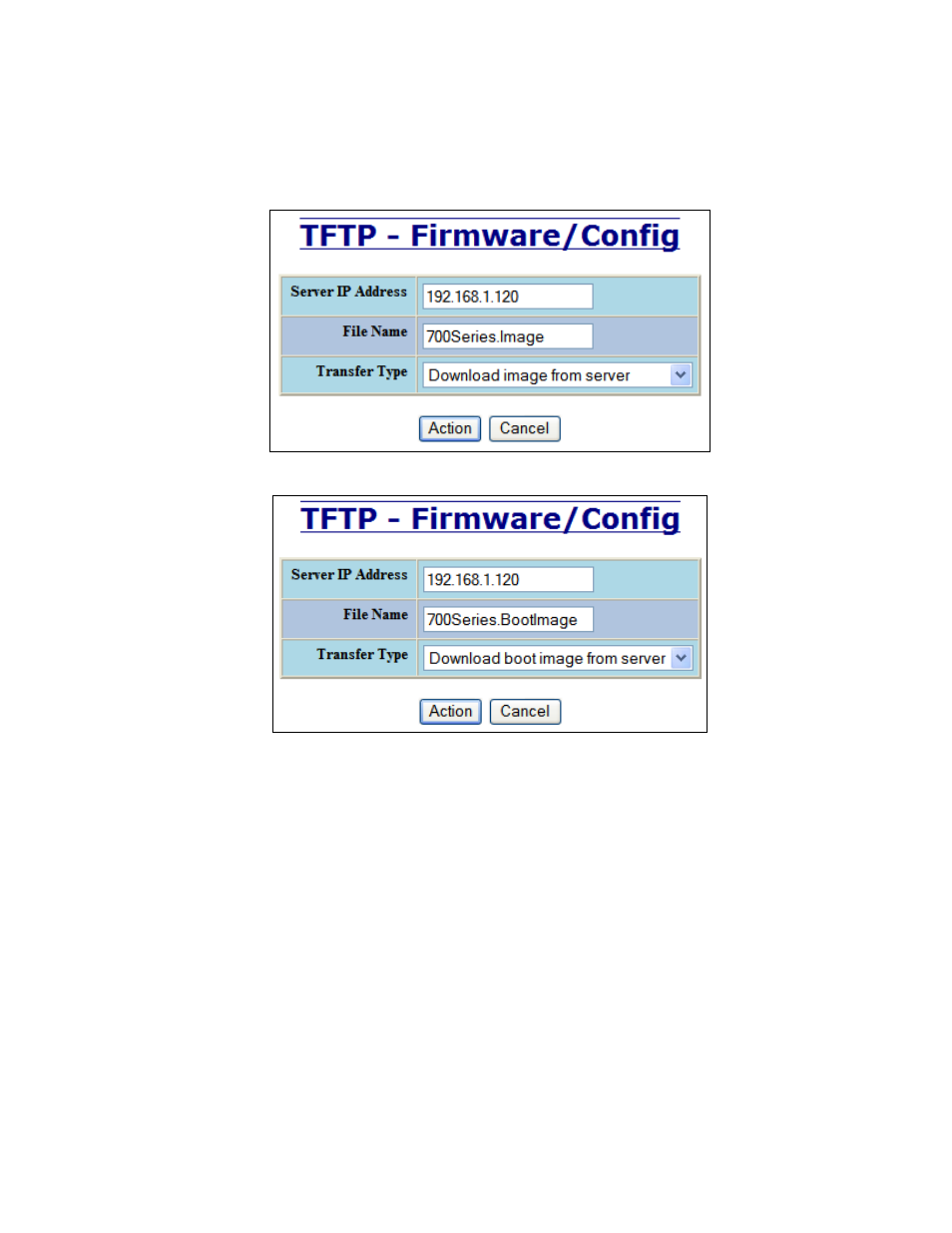 Firmware/config – tftp, continued | B&B Electronics 7018TX - Manual User Manual | Page 89 / 138