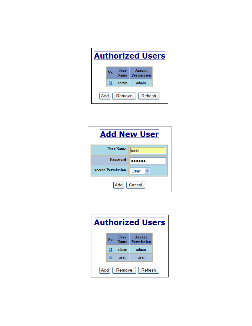 User management – adding users | B&B Electronics 7018TX - Manual User Manual | Page 93 / 138