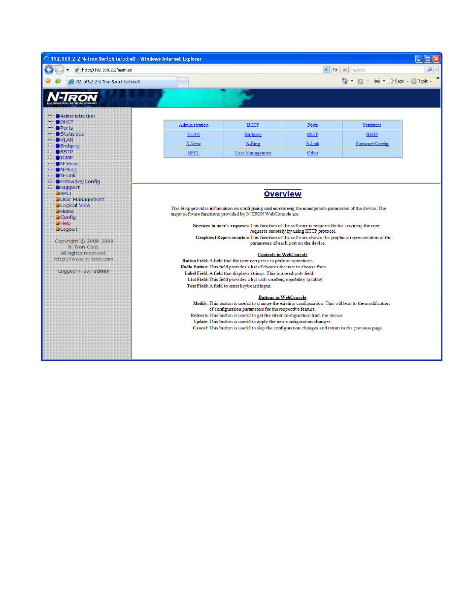Help | B&B Electronics 7018TX - Manual User Manual | Page 97 / 138
