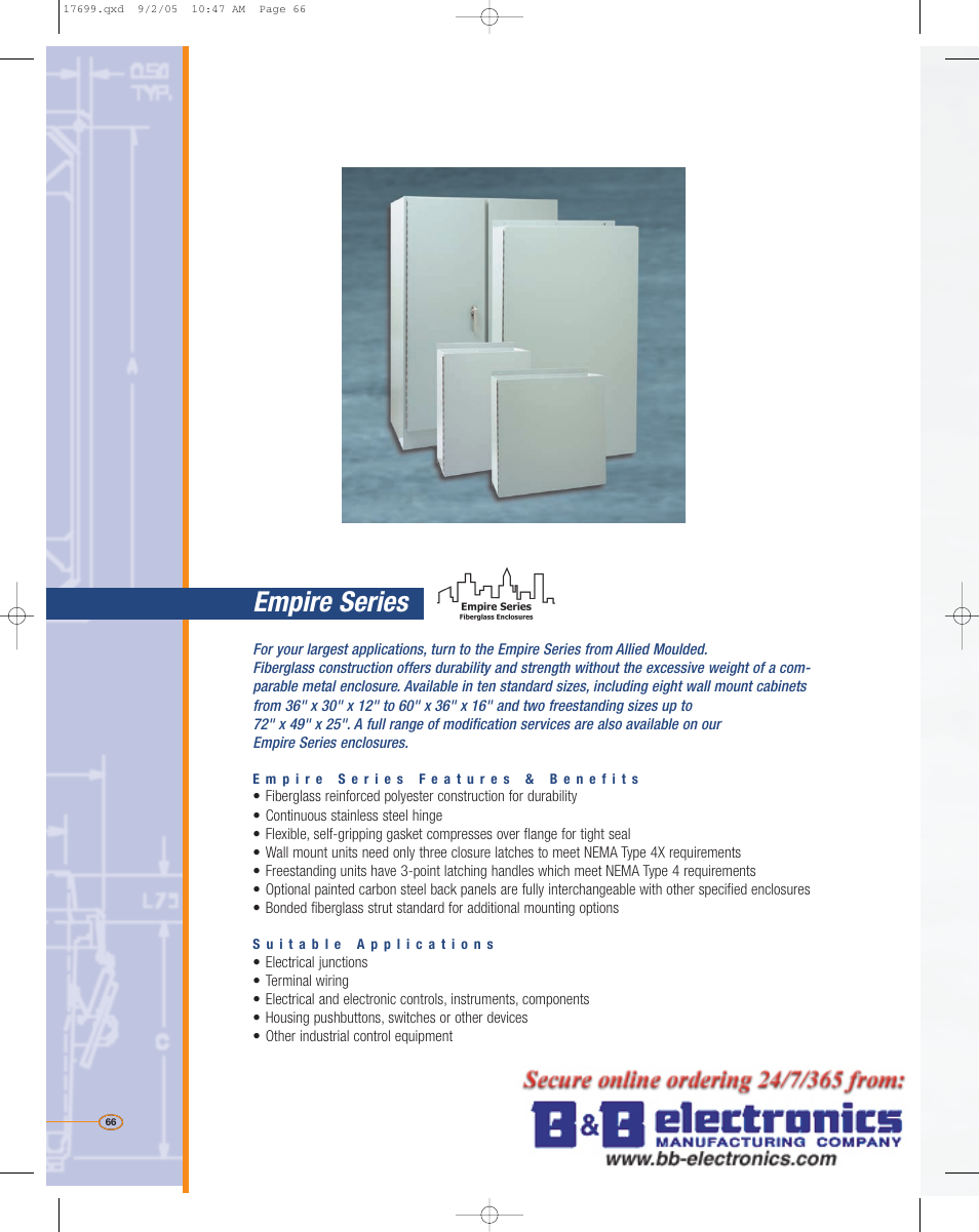 B&B Electronics AM363016L - Datasheet User Manual | 8 pages