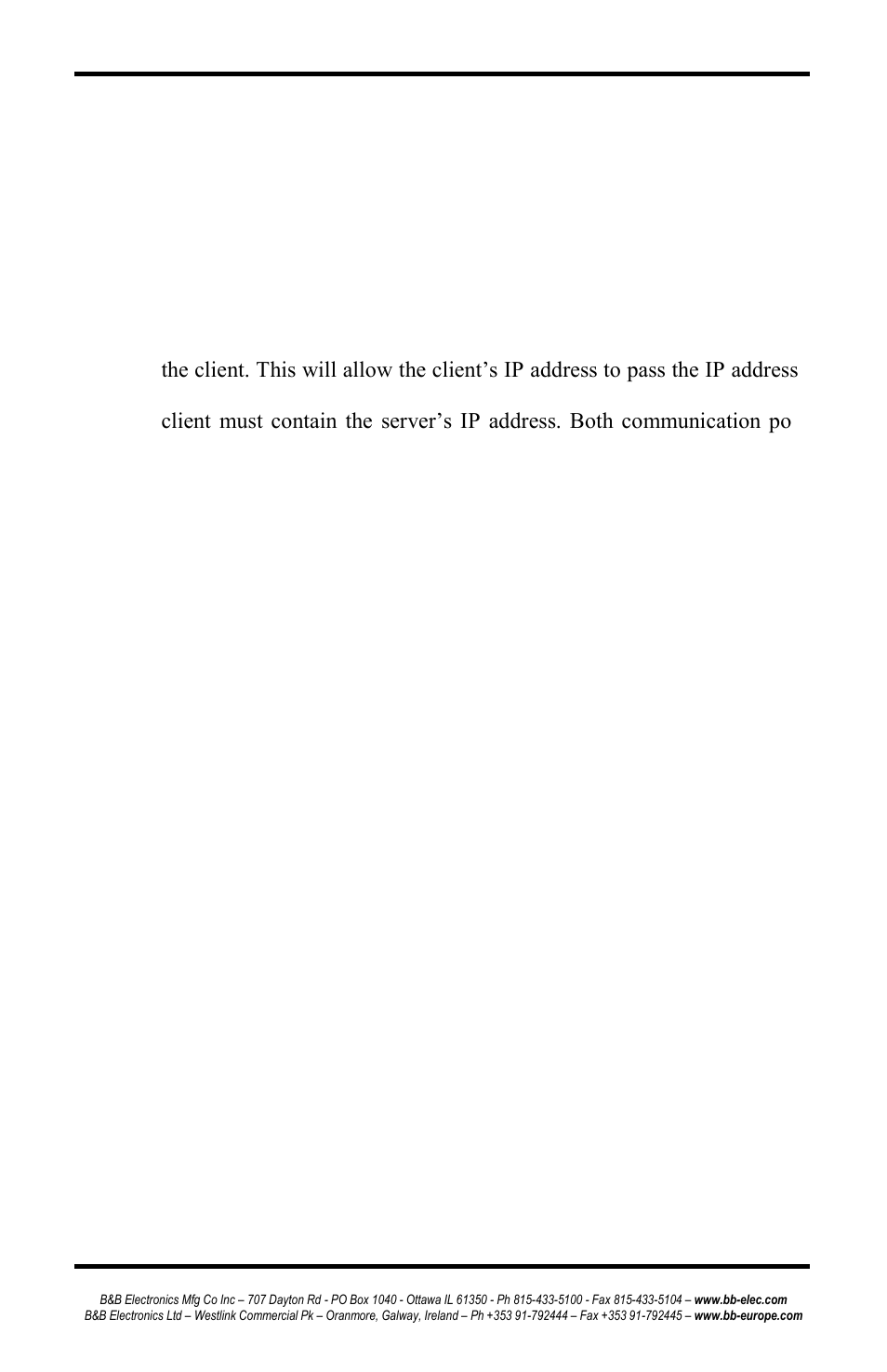 Paired mode, Heart beat | B&B Electronics ESP902 - Manual User Manual | Page 12 / 91