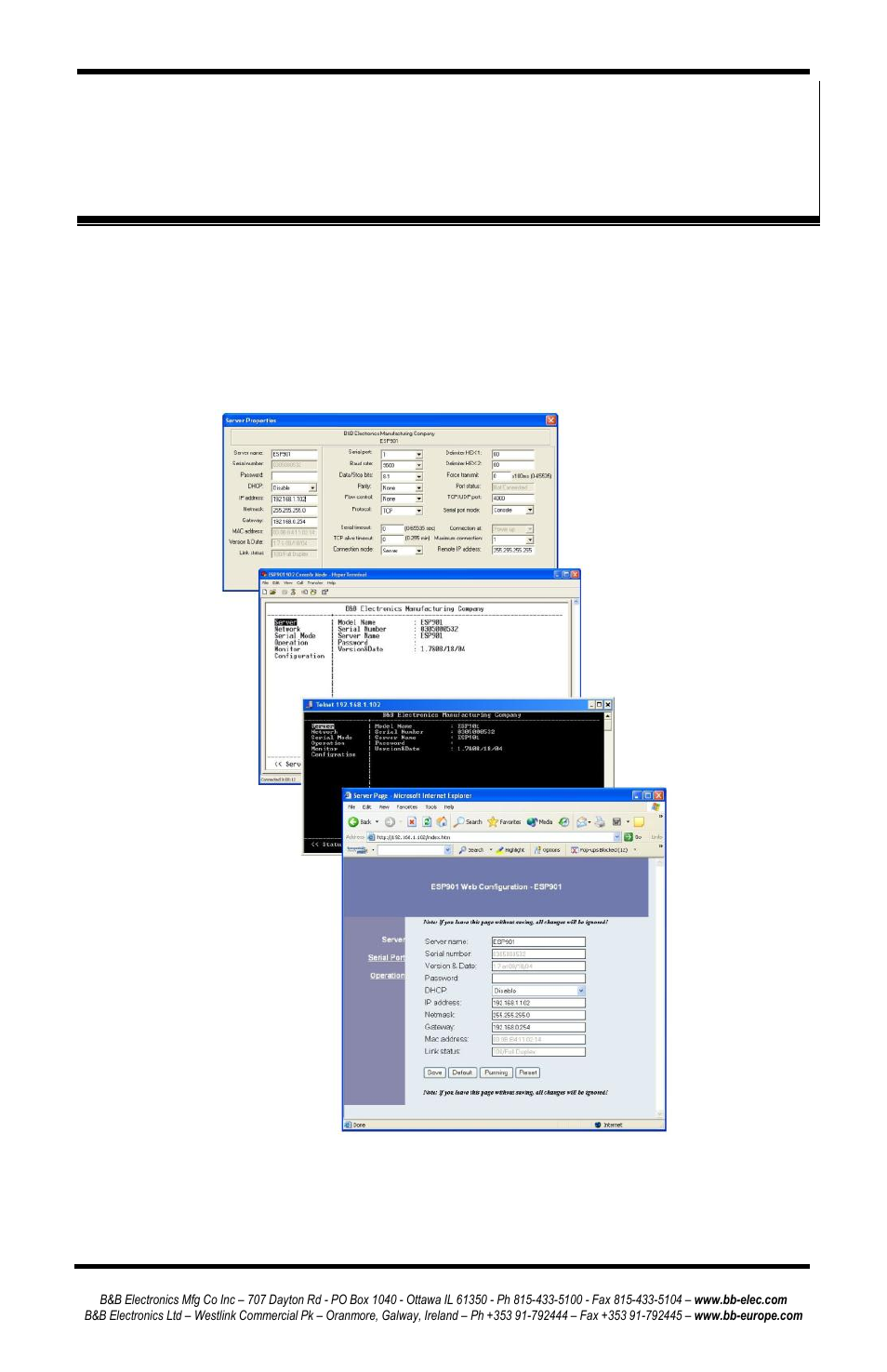 B&B Electronics ESP902 - Manual User Manual | Page 39 / 91