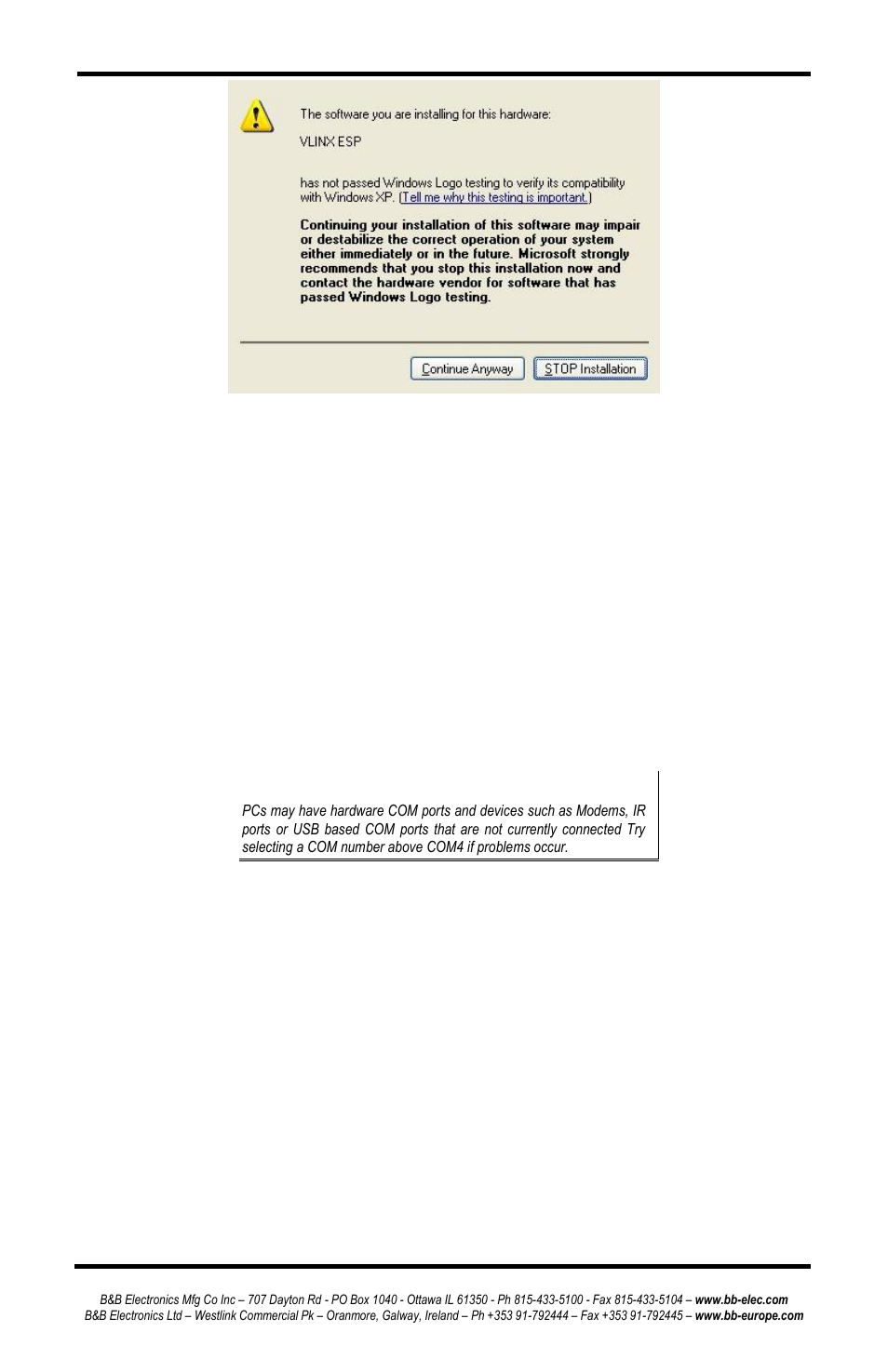 B&B Electronics ESP902 - Manual User Manual | Page 53 / 91