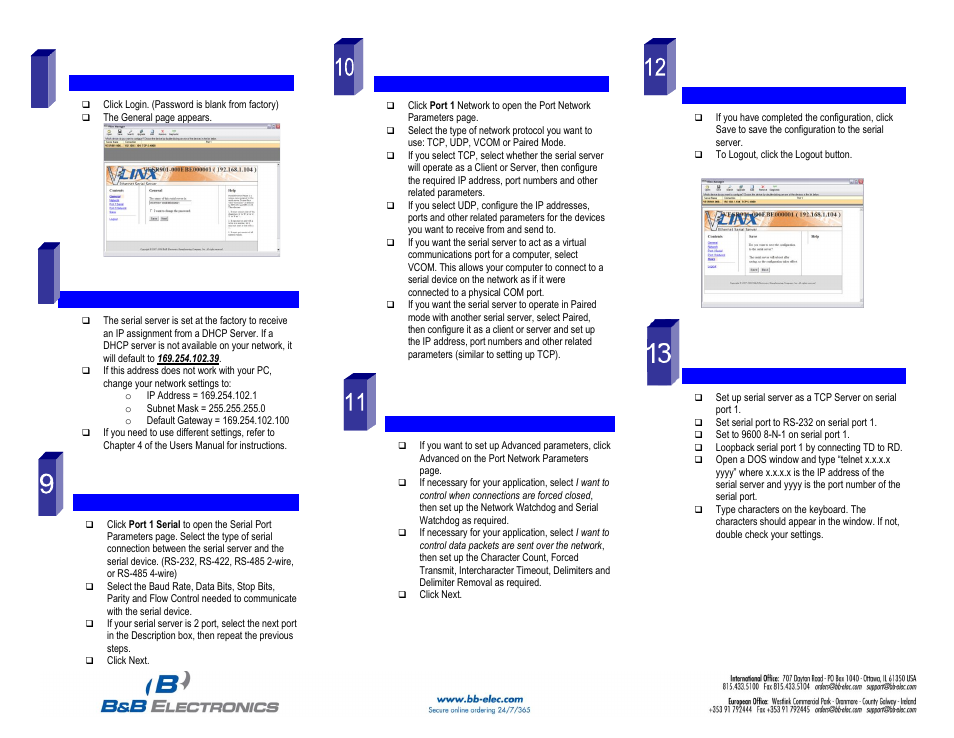 B&B Electronics TB5P508SR-2PK - Quick Start Guide User Manual | Page 2 / 2