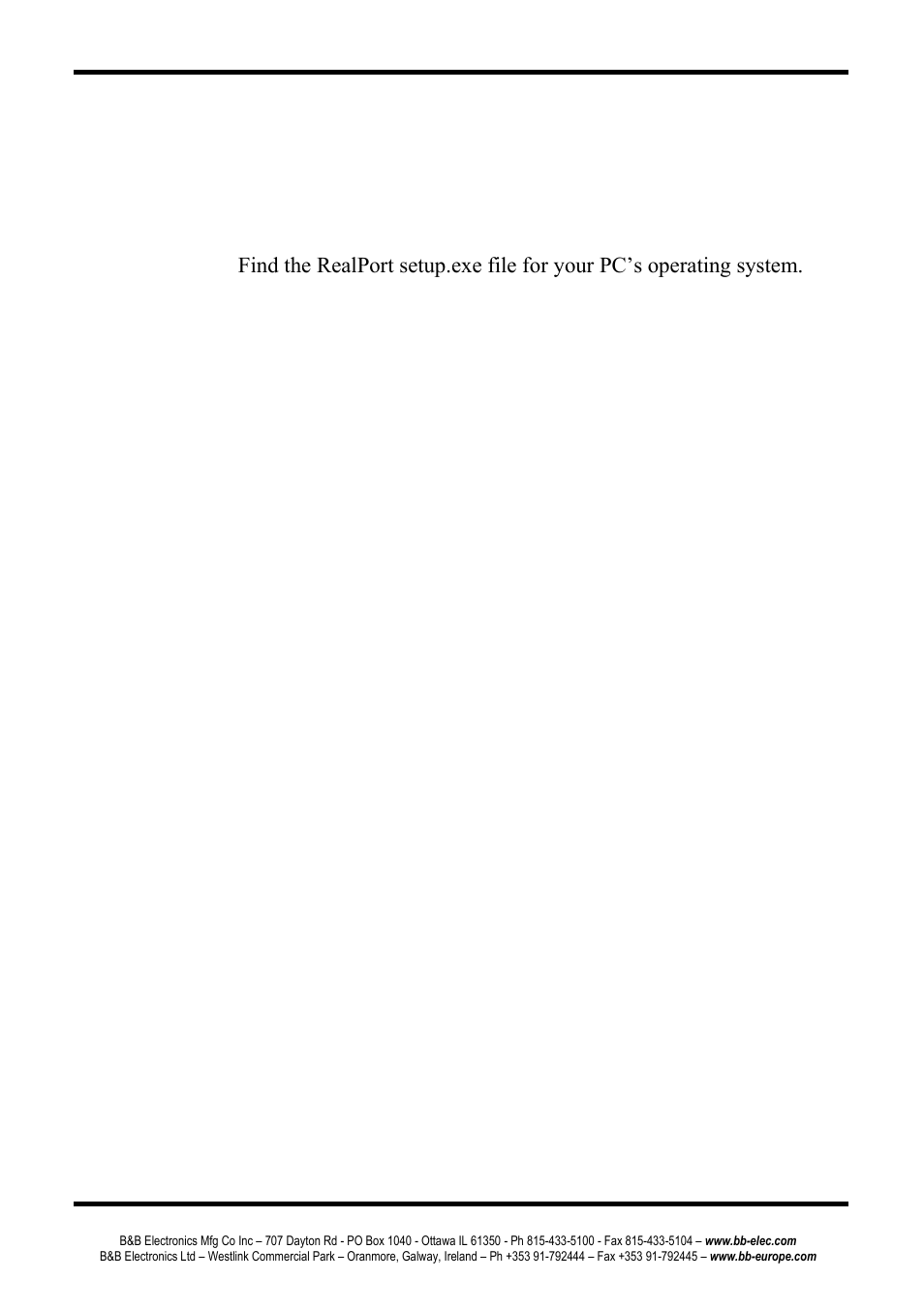 Adding a virtual com port using realport, Removing a virtual com port using realport | B&B Electronics PESV1A - Manual User Manual | Page 46 / 60