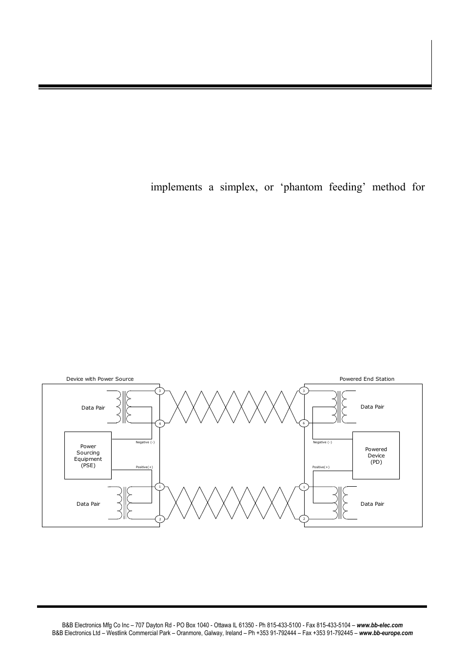Appendix f: power over ethernet (poe) | B&B Electronics PESV1A - Manual User Manual | Page 59 / 60
