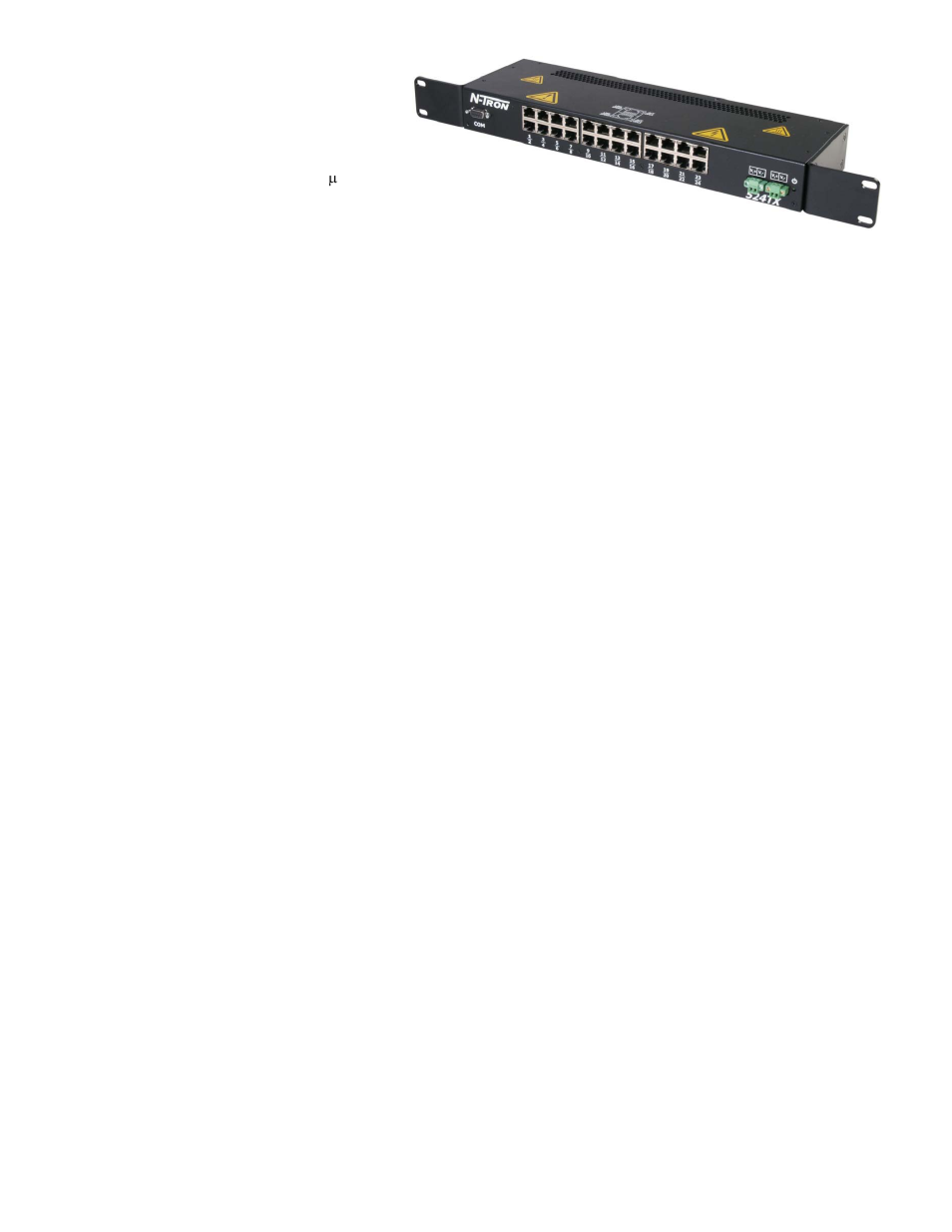 Key specifications (524tx) | B&B Electronics 516TX-A - Manual User Manual | Page 64 / 68