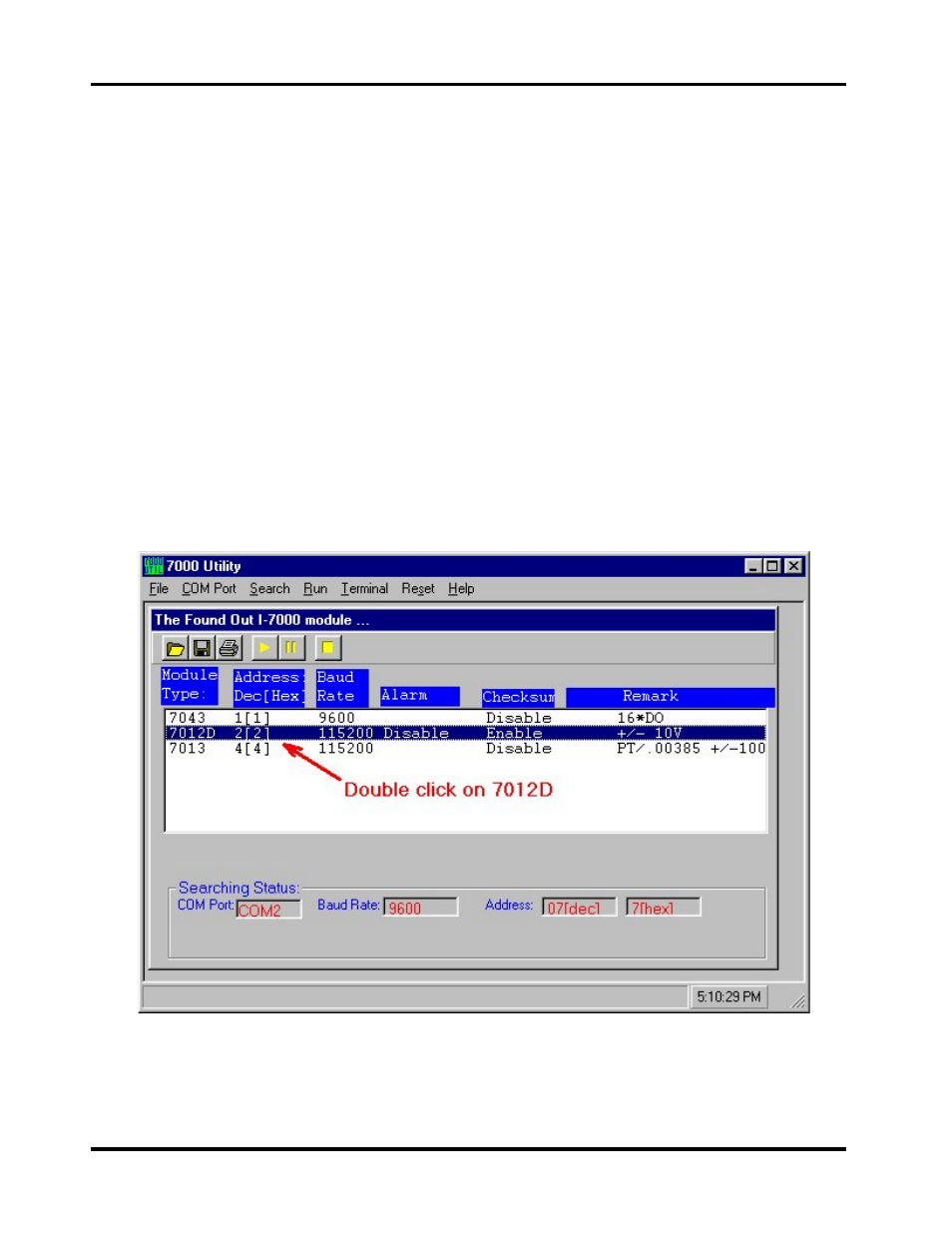 Invoking the module configuration settings | B&B Electronics I-7060 - Quick Start Guide User Manual | Page 18 / 56
