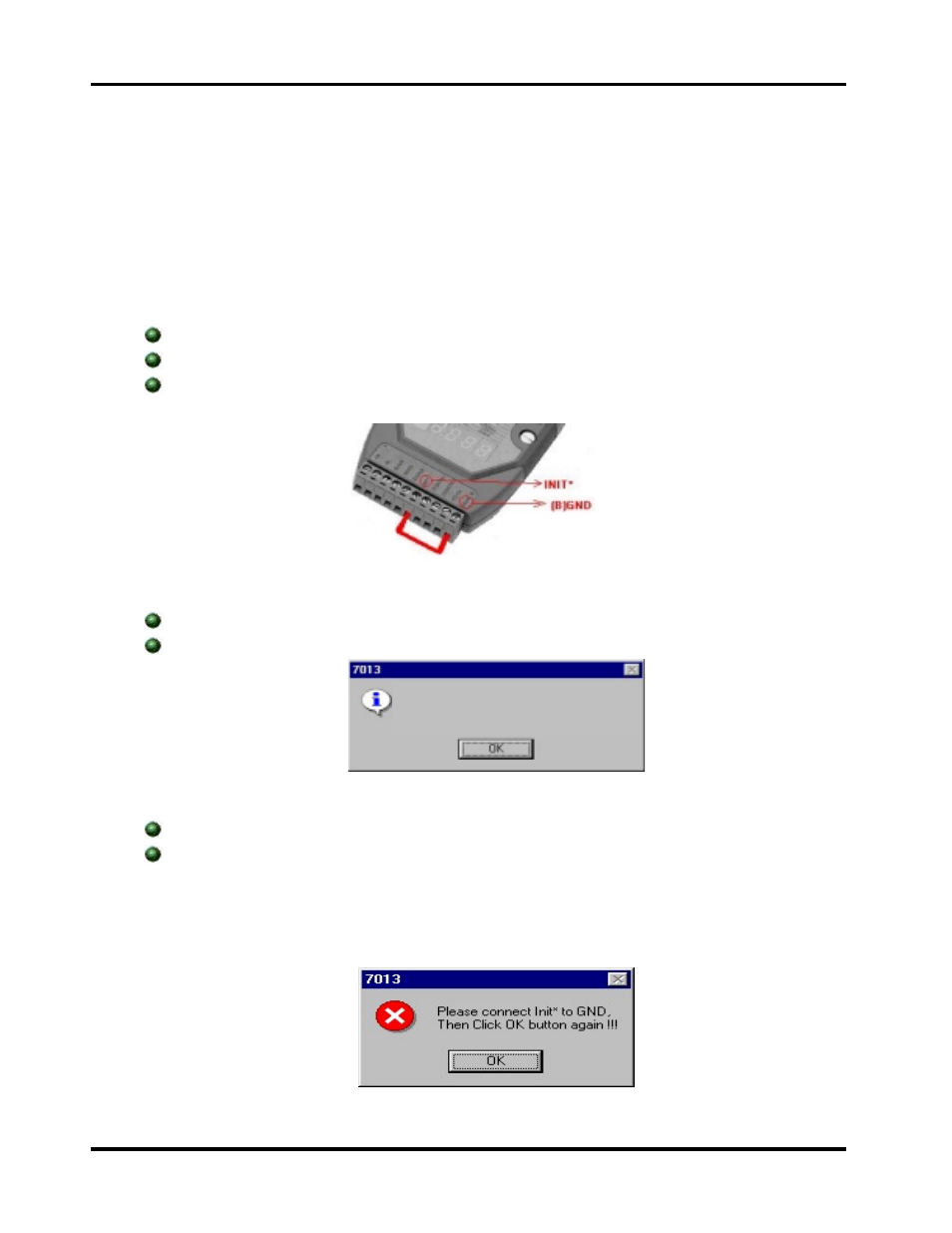 Changing baud rate and checksum, 6 changing baud rate and checksum | B&B Electronics I-7060 - Quick Start Guide User Manual | Page 24 / 56