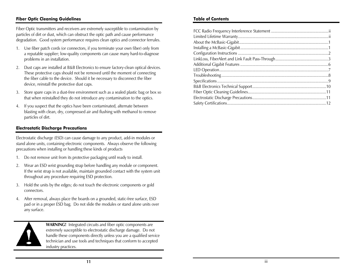 B&B Electronics 855-11844--51 - Manual User Manual | Page 3 / 8