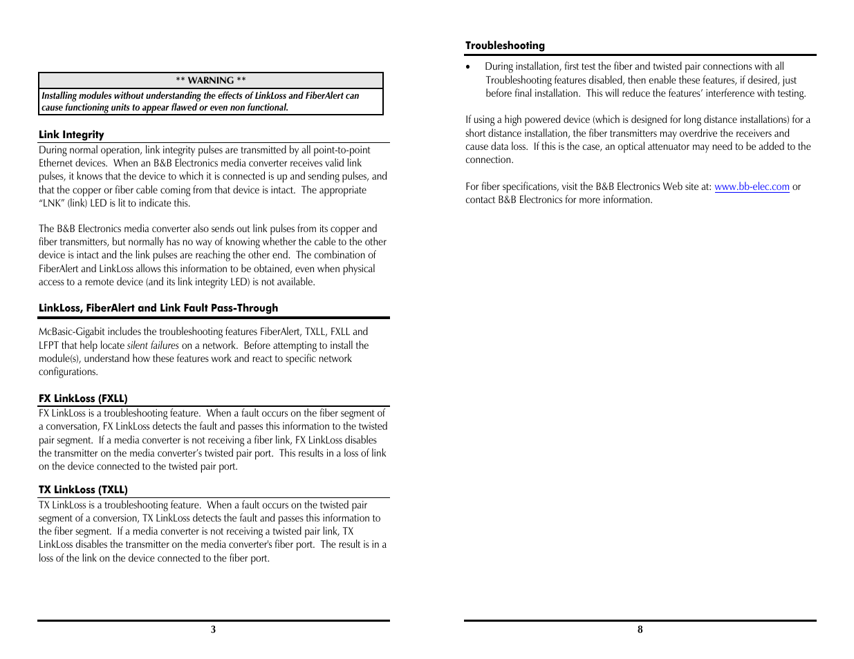 B&B Electronics 855-11844--51 - Manual User Manual | Page 6 / 8