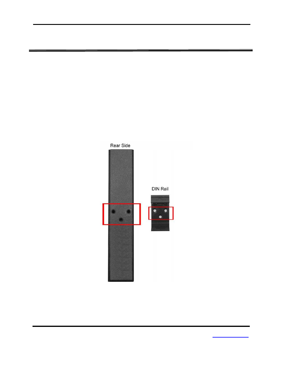 Mounting installation, Din-rail mounting | B&B Electronics EIR405-SFP-T - Manual User Manual | Page 15 / 22