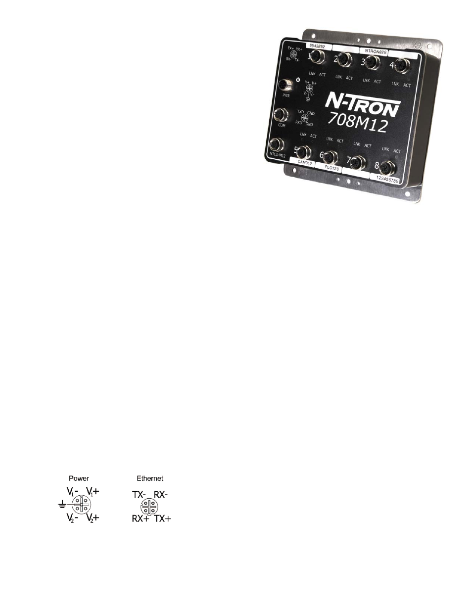 Key specification | B&B Electronics 708M12-HV - Manual User Manual | Page 134 / 136