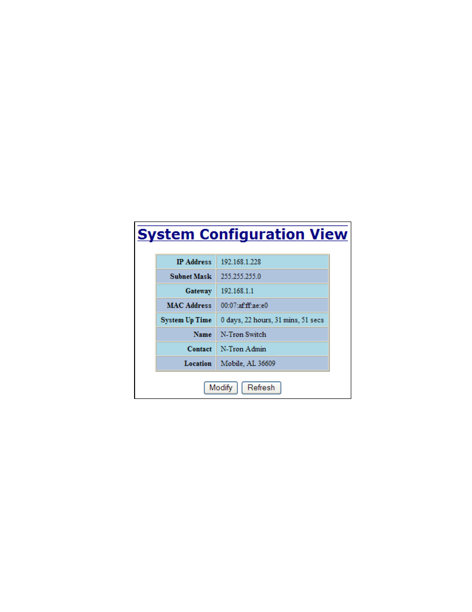 Administration – system | B&B Electronics 708M12-HV - Manual User Manual | Page 23 / 136