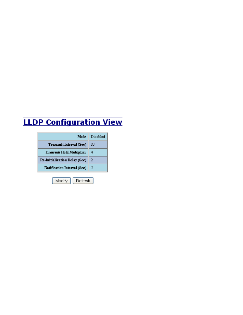 Lldp - configuration | B&B Electronics 708M12-HV - Manual User Manual | Page 38 / 136