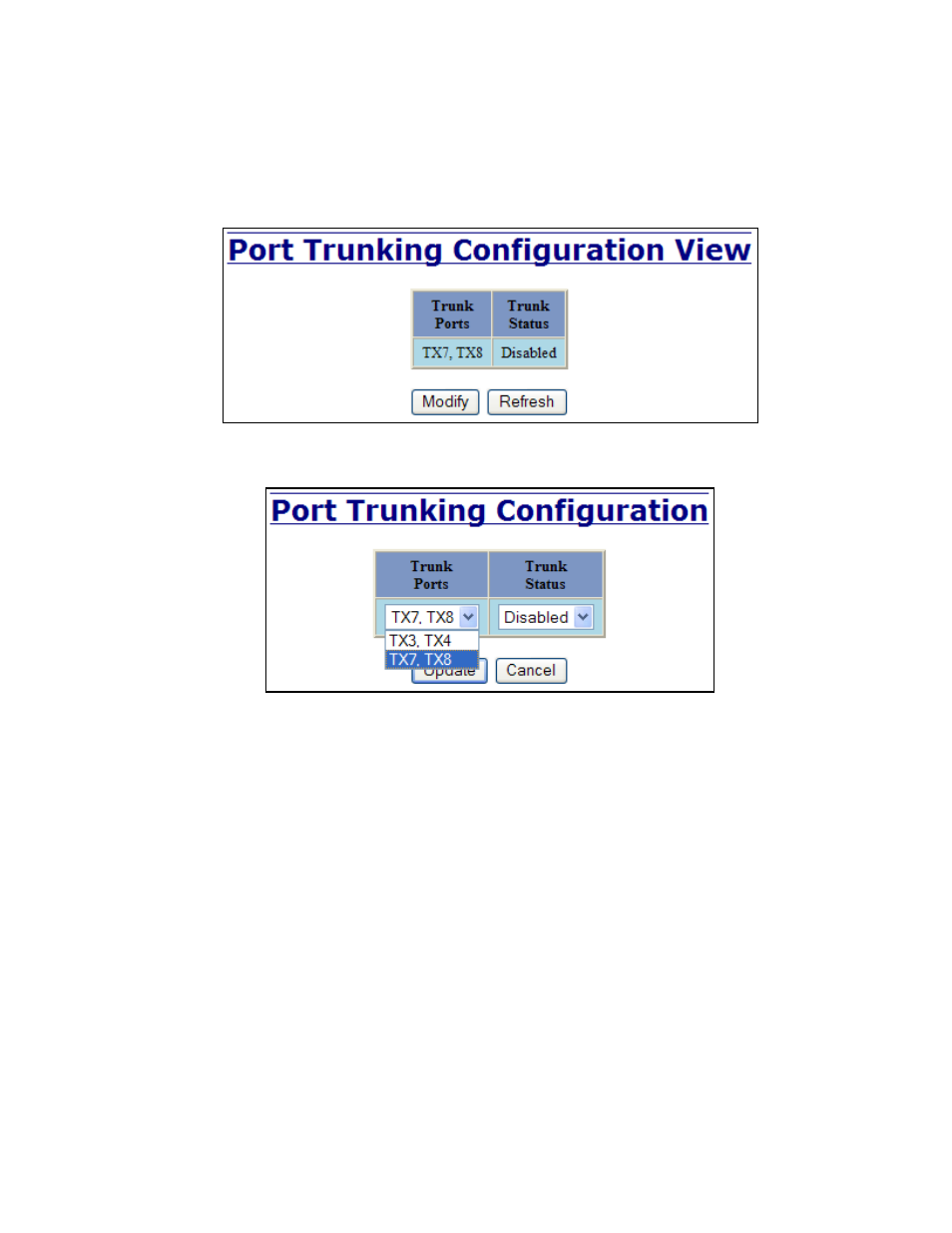 Ports – trunking | B&B Electronics 708M12-HV - Manual User Manual | Page 46 / 136