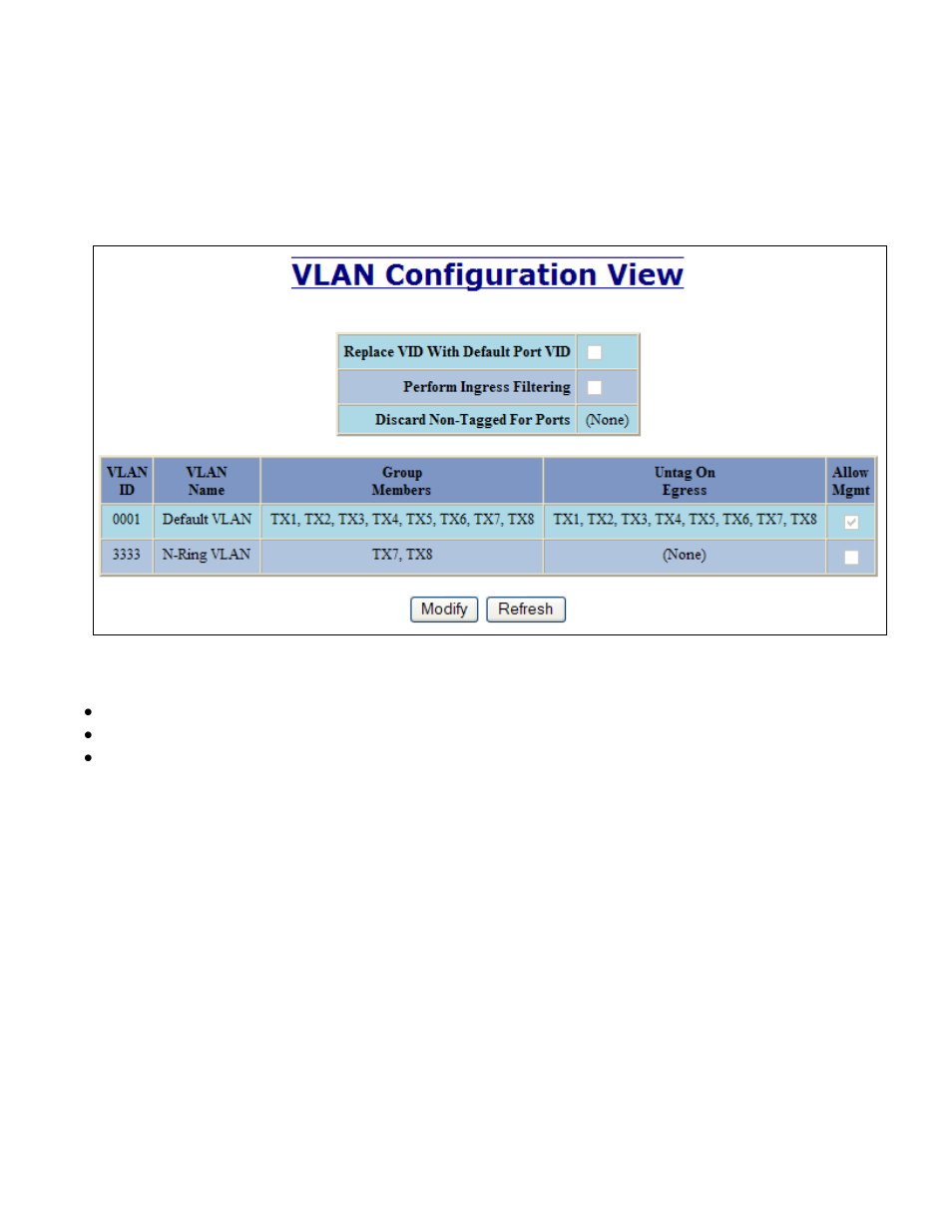 Vlan – configuration | B&B Electronics 708M12-HV - Manual User Manual | Page 49 / 136