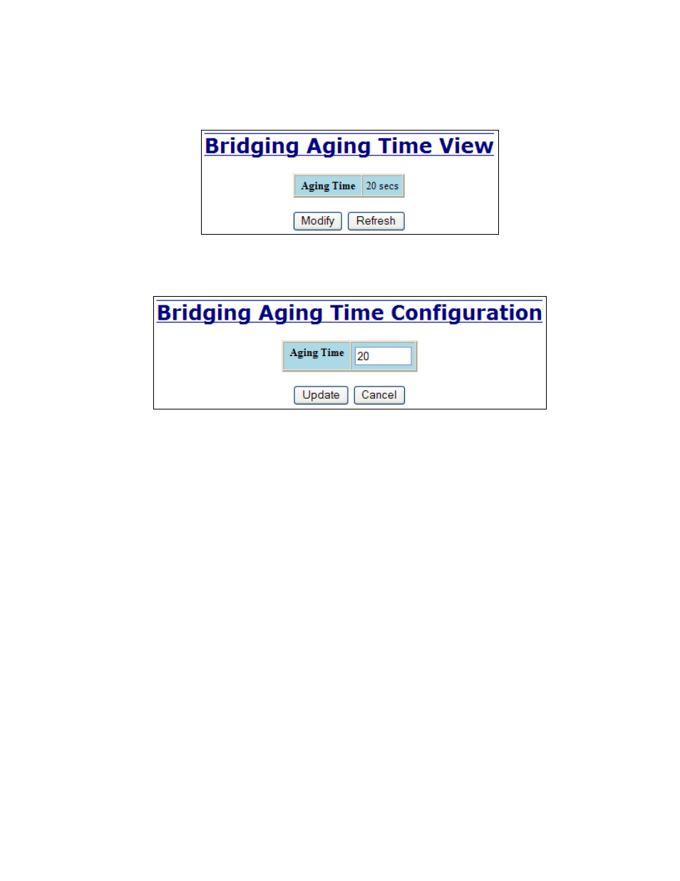 Bridging – aging time | B&B Electronics 708M12-HV - Manual User Manual | Page 52 / 136