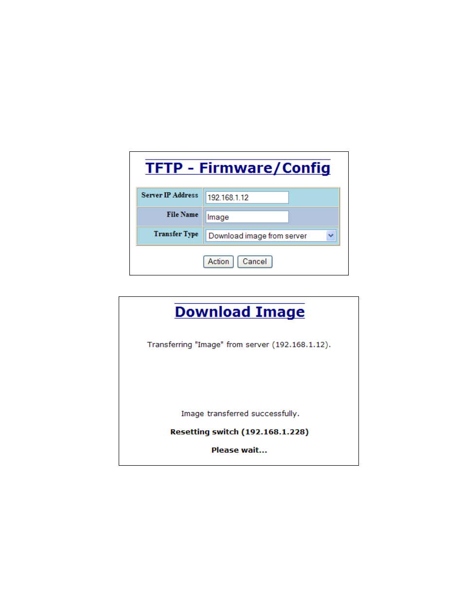 Firmware/config – tftp | B&B Electronics 708M12-HV - Manual User Manual | Page 88 / 136