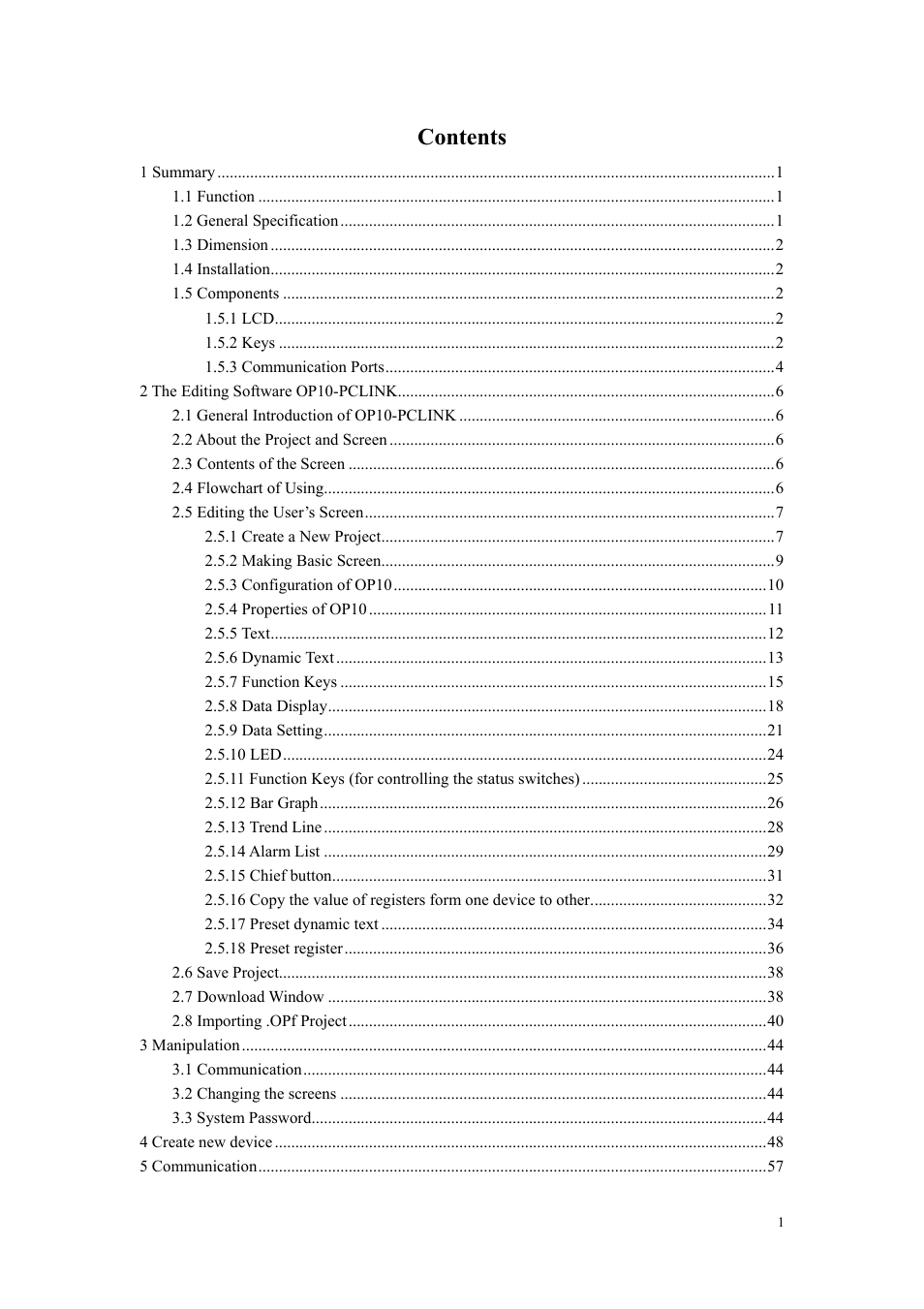 B&B Electronics OP10 - Manual User Manual | Page 2 / 65