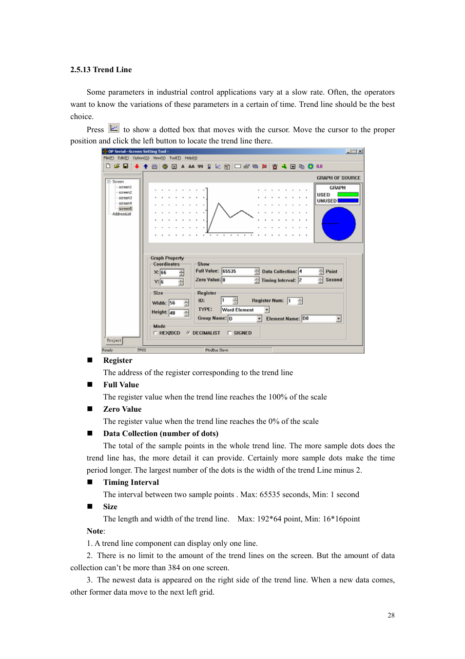 13 trend line | B&B Electronics OP10 - Manual User Manual | Page 31 / 65