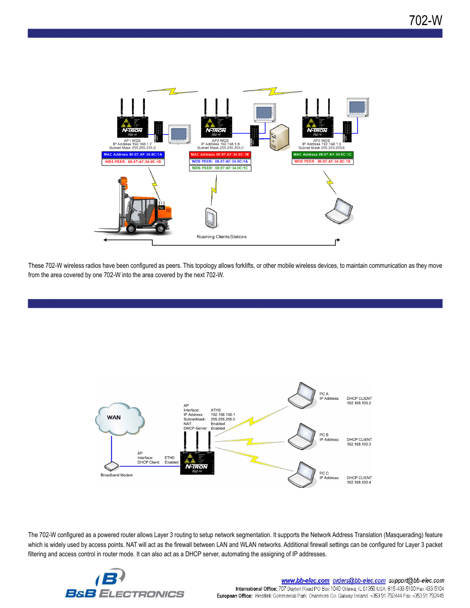 B&B Electronics 702-W-PM - Datasheet User Manual | Page 3 / 6