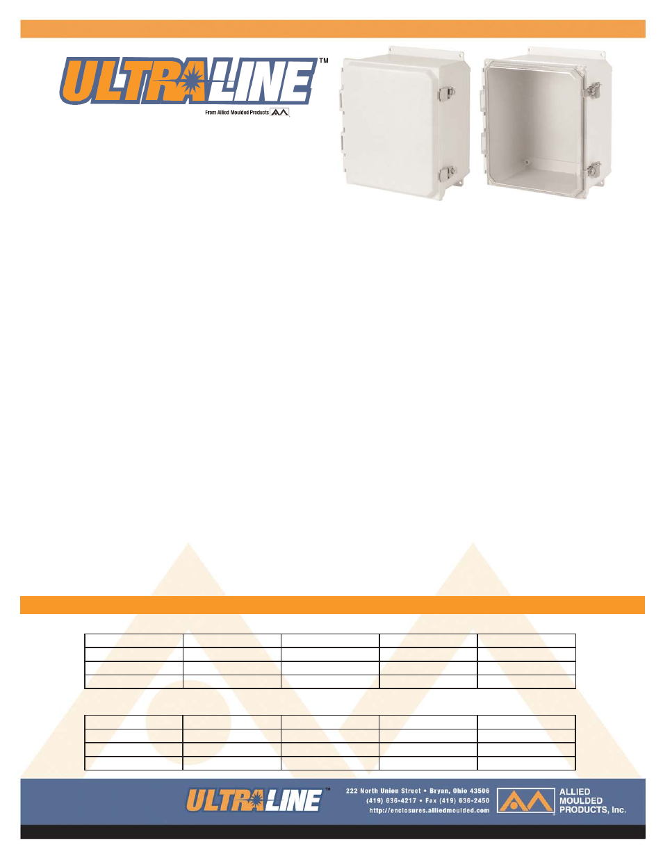 B&B Electronics AMU1426 - Datasheet User Manual | 2 pages