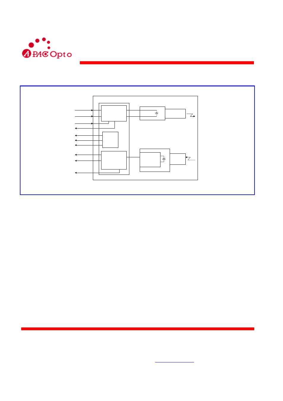 Block diagram of transceiver | B&B Electronics SFP-100FX-M-2KM-T - Datasheet User Manual | Page 5 / 10