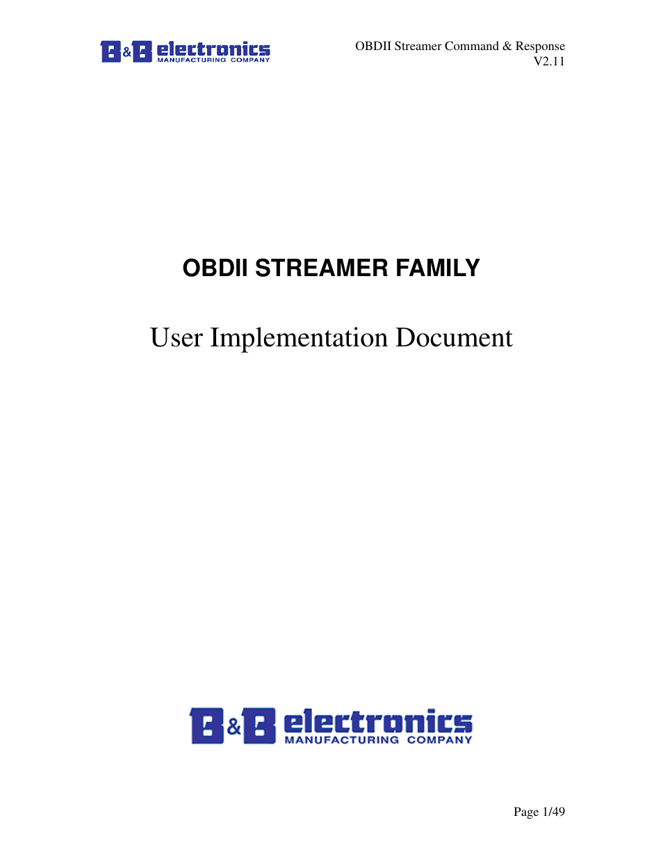 B&B Electronics LDVDSV2-S-P9D - Manual User Manual | 49 pages