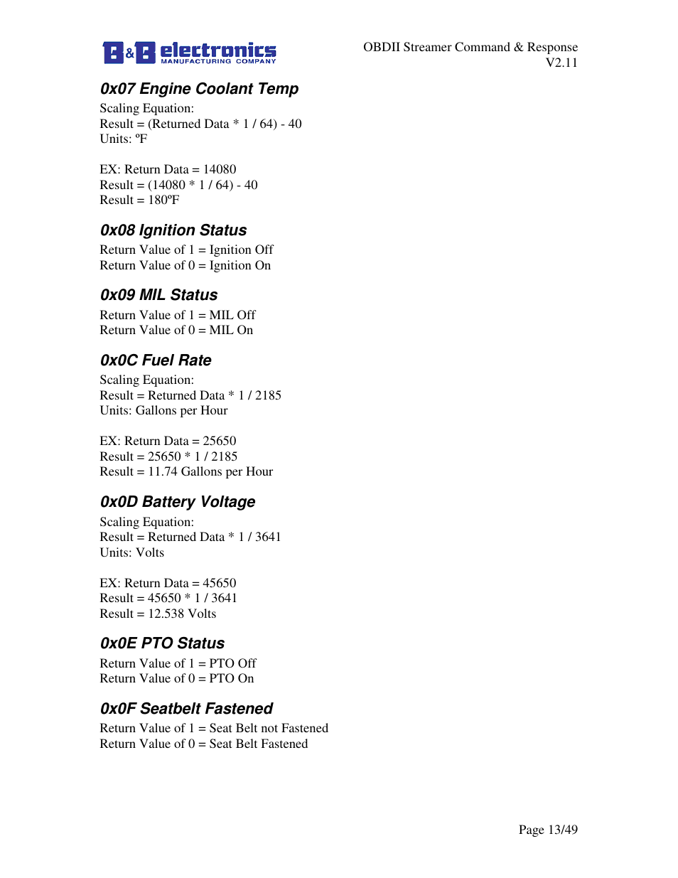 B&B Electronics LDVDSV2-S-P9D - Manual User Manual | Page 13 / 49