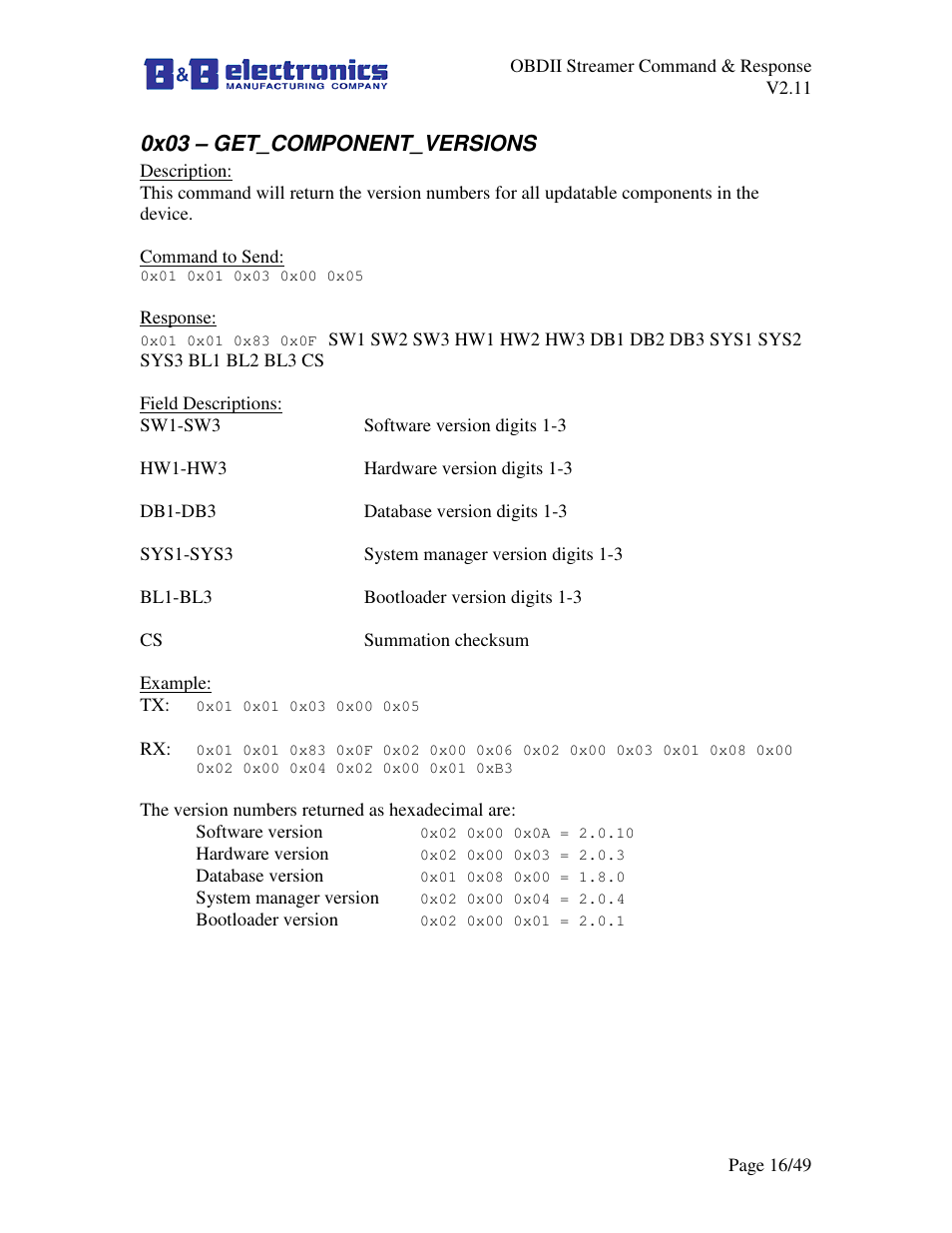 B&B Electronics LDVDSV2-S-P9D - Manual User Manual | Page 16 / 49