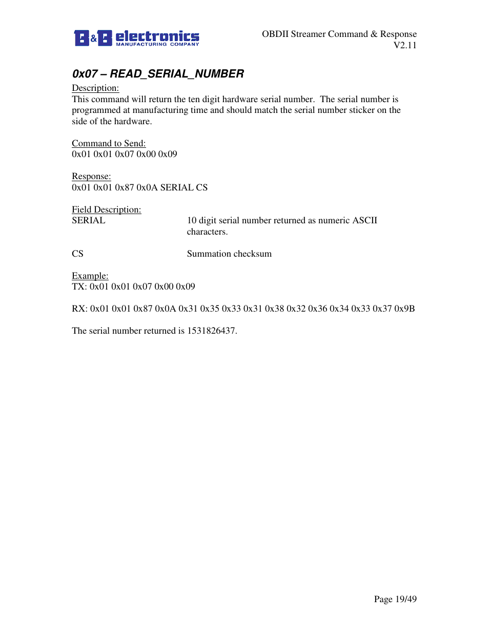 B&B Electronics LDVDSV2-S-P9D - Manual User Manual | Page 19 / 49