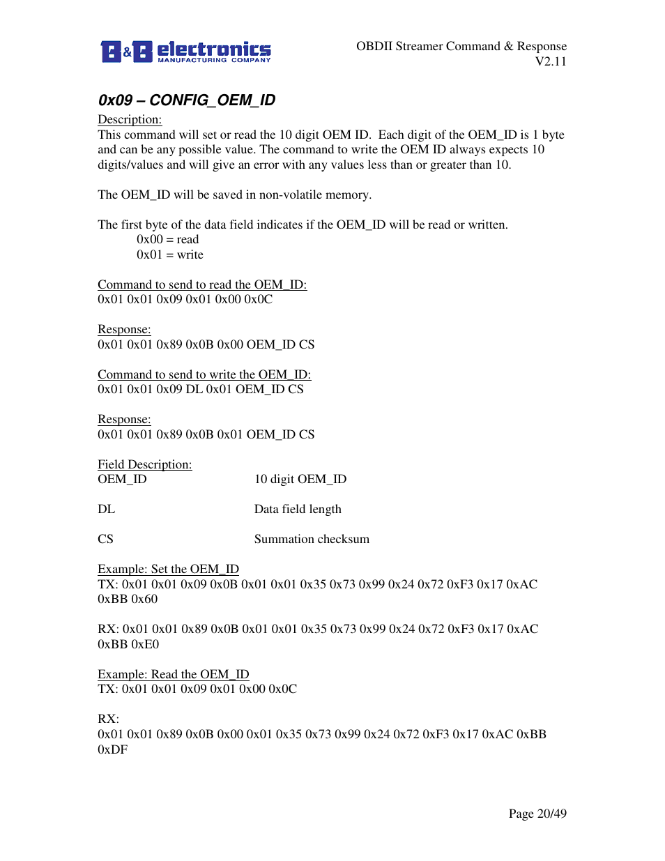 B&B Electronics LDVDSV2-S-P9D - Manual User Manual | Page 20 / 49
