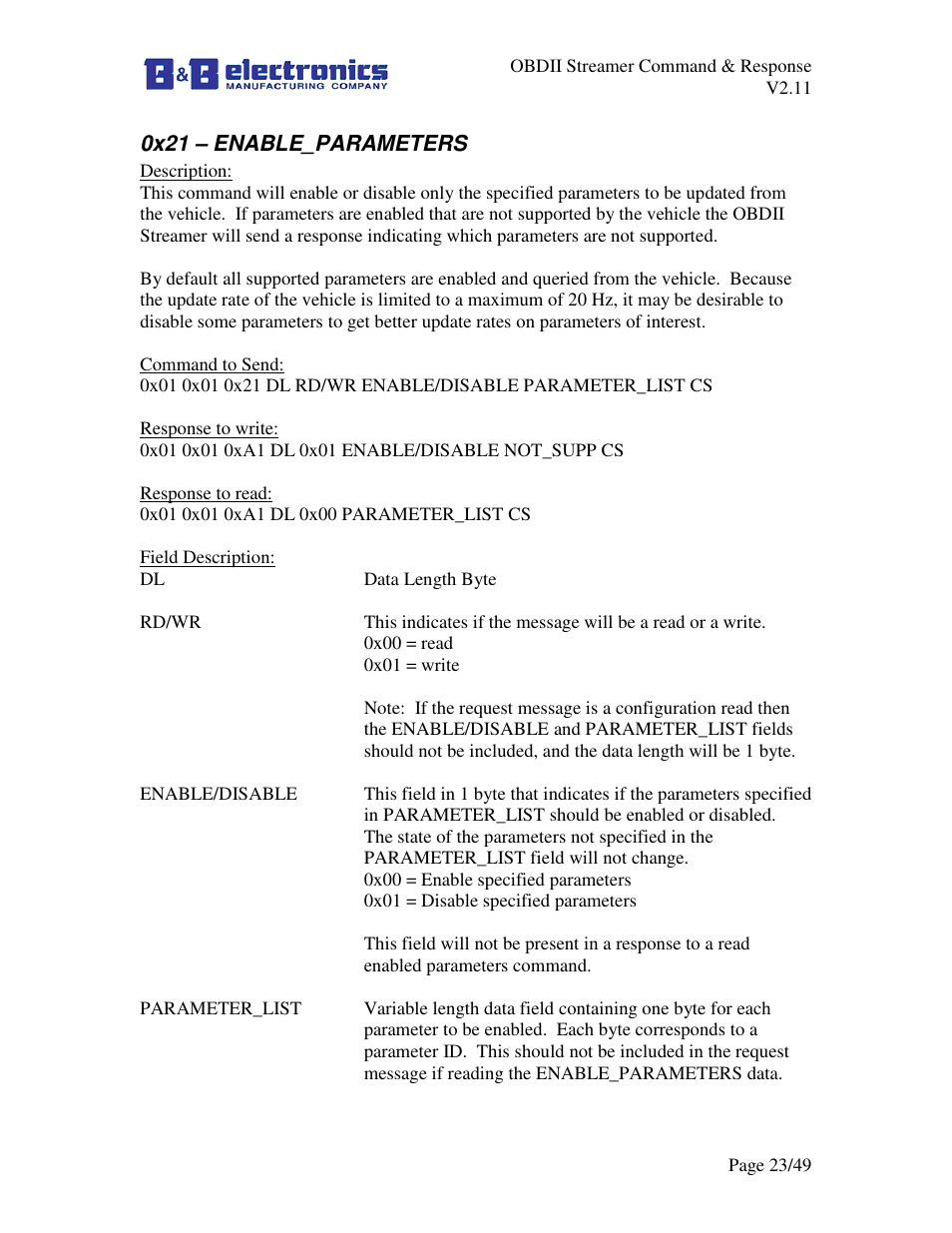 B&B Electronics LDVDSV2-S-P9D - Manual User Manual | Page 23 / 49
