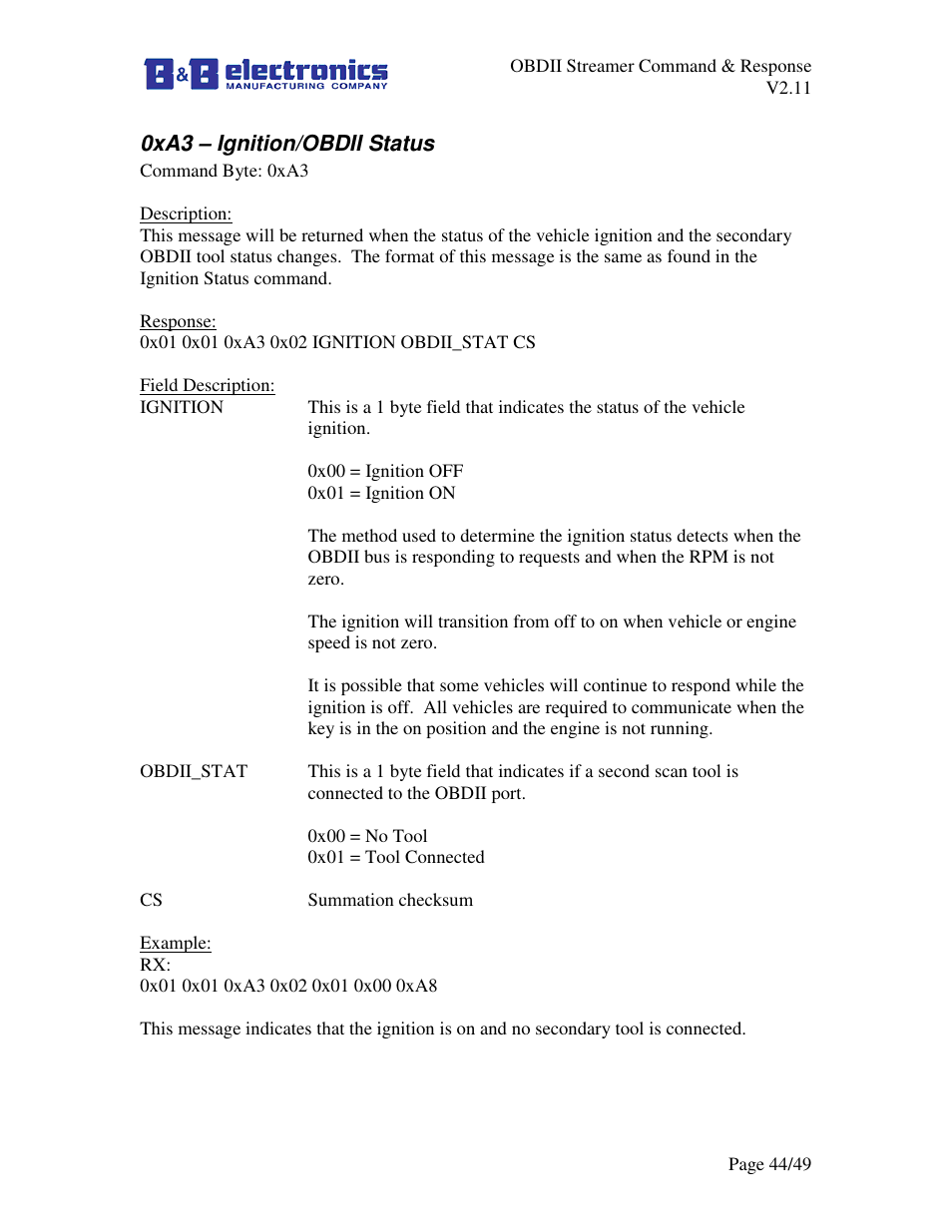 B&B Electronics LDVDSV2-S-P9D - Manual User Manual | Page 44 / 49