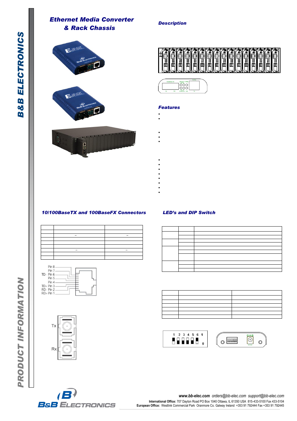 B&B Electronics EIS-S-SC - Quick Start Guide User Manual | 2 pages