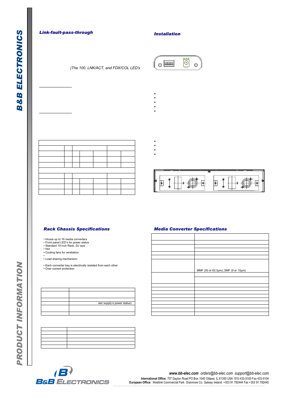 B&B Electronics EIS-S-SC - Quick Start Guide User Manual | Page 2 / 2