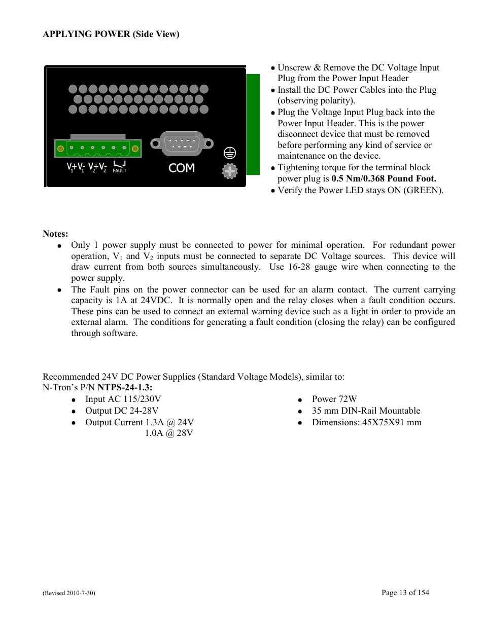 B&B Electronics 708TX - Manual User Manual | Page 13 / 154