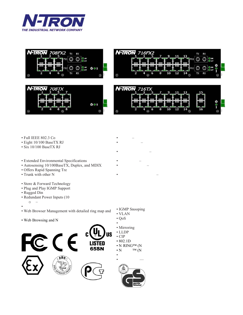 B&B Electronics 708TX - Manual User Manual | Page 4 / 154