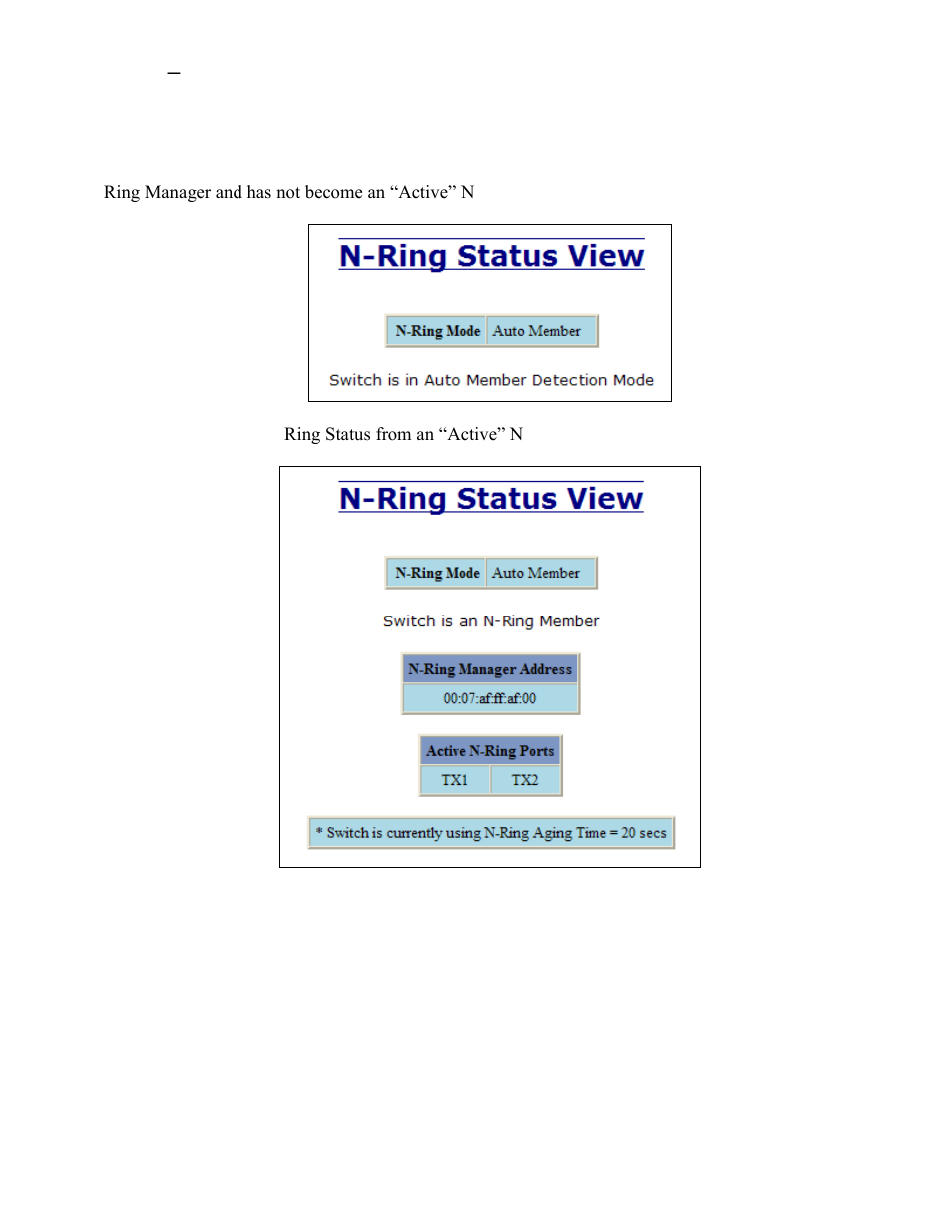 N-ring – status | B&B Electronics 708TX - Manual User Manual | Page 87 / 154