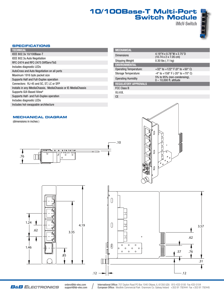 Imcv-switch | B&B Electronics 852-14440--75 - Datasheet User Manual | Page 2 / 2