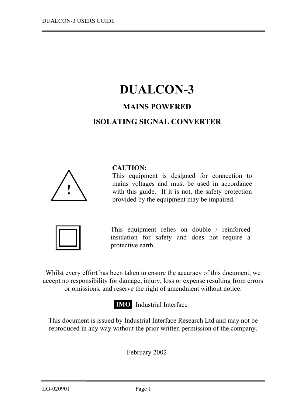 B&B Electronics DUALCON-3 - Datasheet User Manual | 16 pages