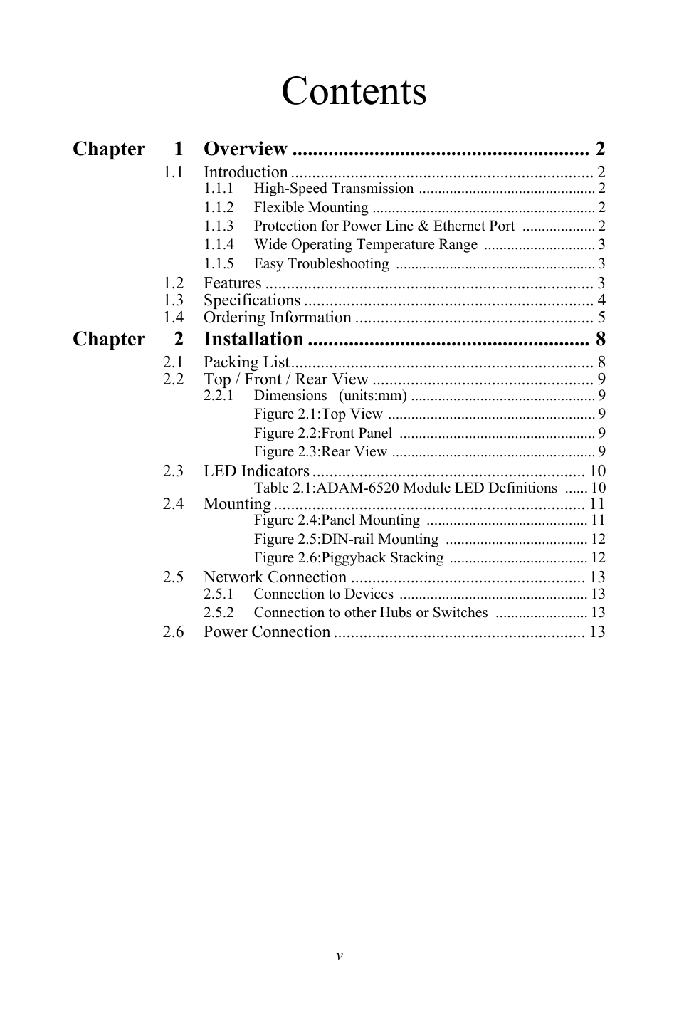 B&B Electronics ADAM-6520_I_L - Manual User Manual | Page 5 / 20