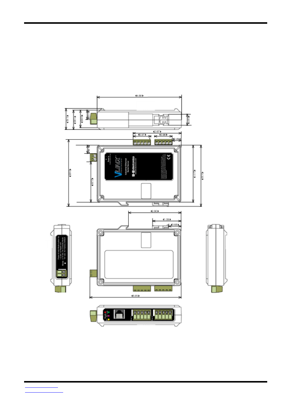 B&B Electronics VESR9xx - Fiber Models - Manual User Manual | Page 54 / 61