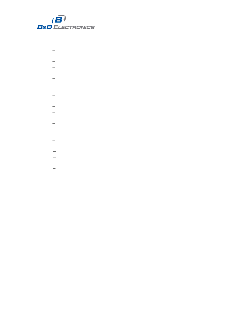 B&B Electronics LDVDSV2-S-P9D - Manual User Manual | Page 3 / 50
